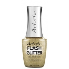 #2713521 Artistic Flash Glitter ' Flashy & Sassy ' ( Gold Glitter ) 1/2oz.